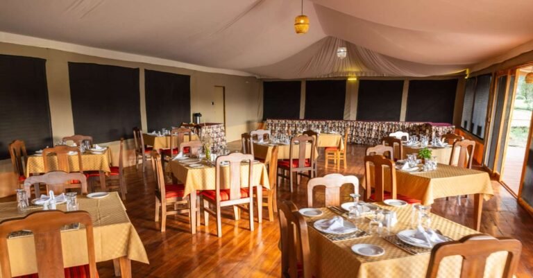 Safari Haven Serengeti dinning